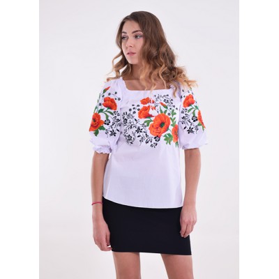 SALE!! Embroidered blouse "Perfection", sizes XL, XXL